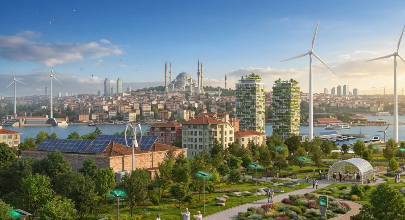 Kentsel Dönüşümde Akıllı Yapılar ve Yenilenebilir Enerji: Geleceğin Şehirlerini İnşa Ediyoruz